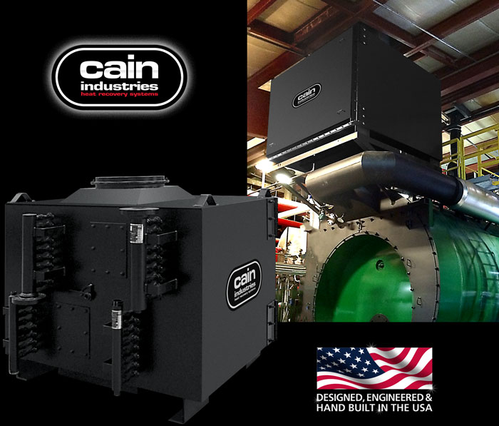 Cain Industries DXL Two Stage Condensing Boiler Economizers
