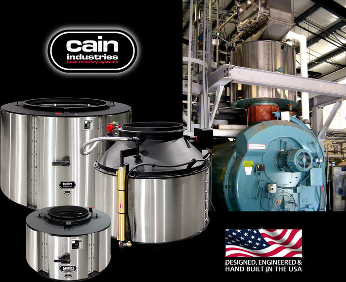 Cain Industries FCR (fin coil recovery) Boiler Economizers